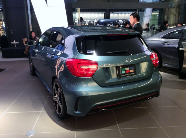 Altes deutsches Aktienzertifikat mit blauem Rand, Text lautet "Schweiz Wagons-Fabrik A.G."