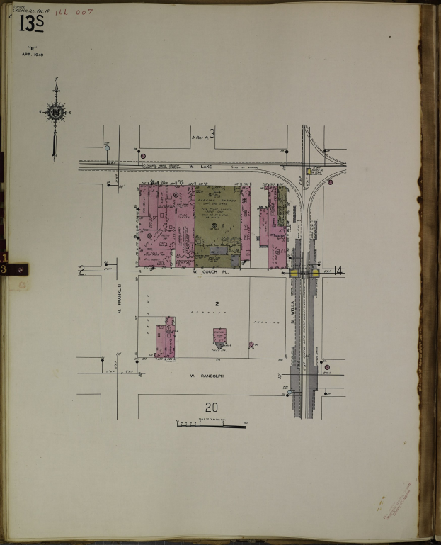 Ein offenes Buch mit einer detaillierten Stadtkarten-Illustration und begleitendem Textpl├Ąnen.